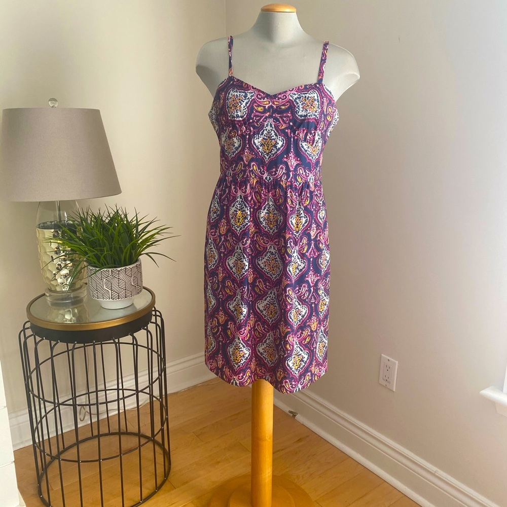 J.CREW Paisley Dress